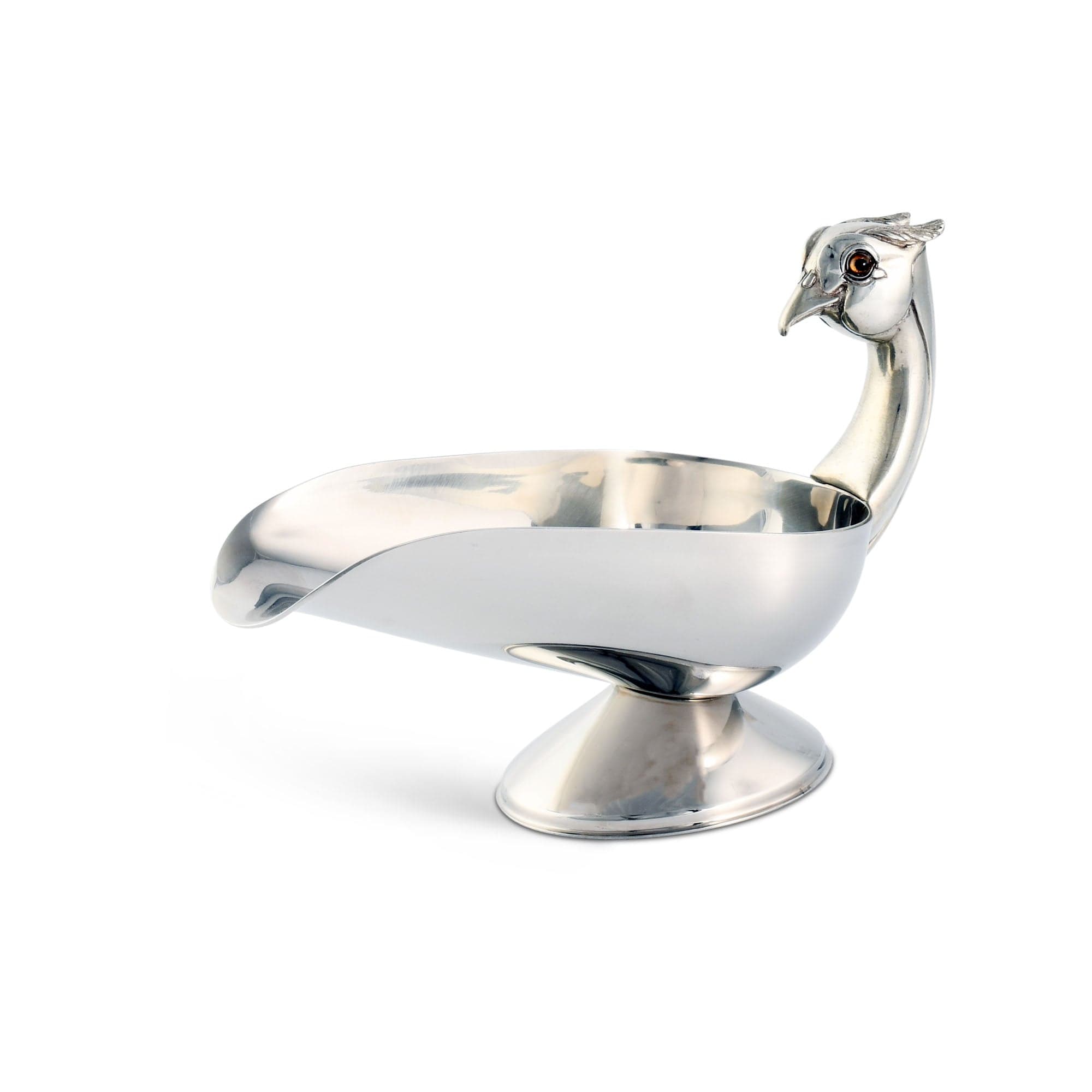 Pheasant Handle Stainless Steel Gravy / Sauce Server