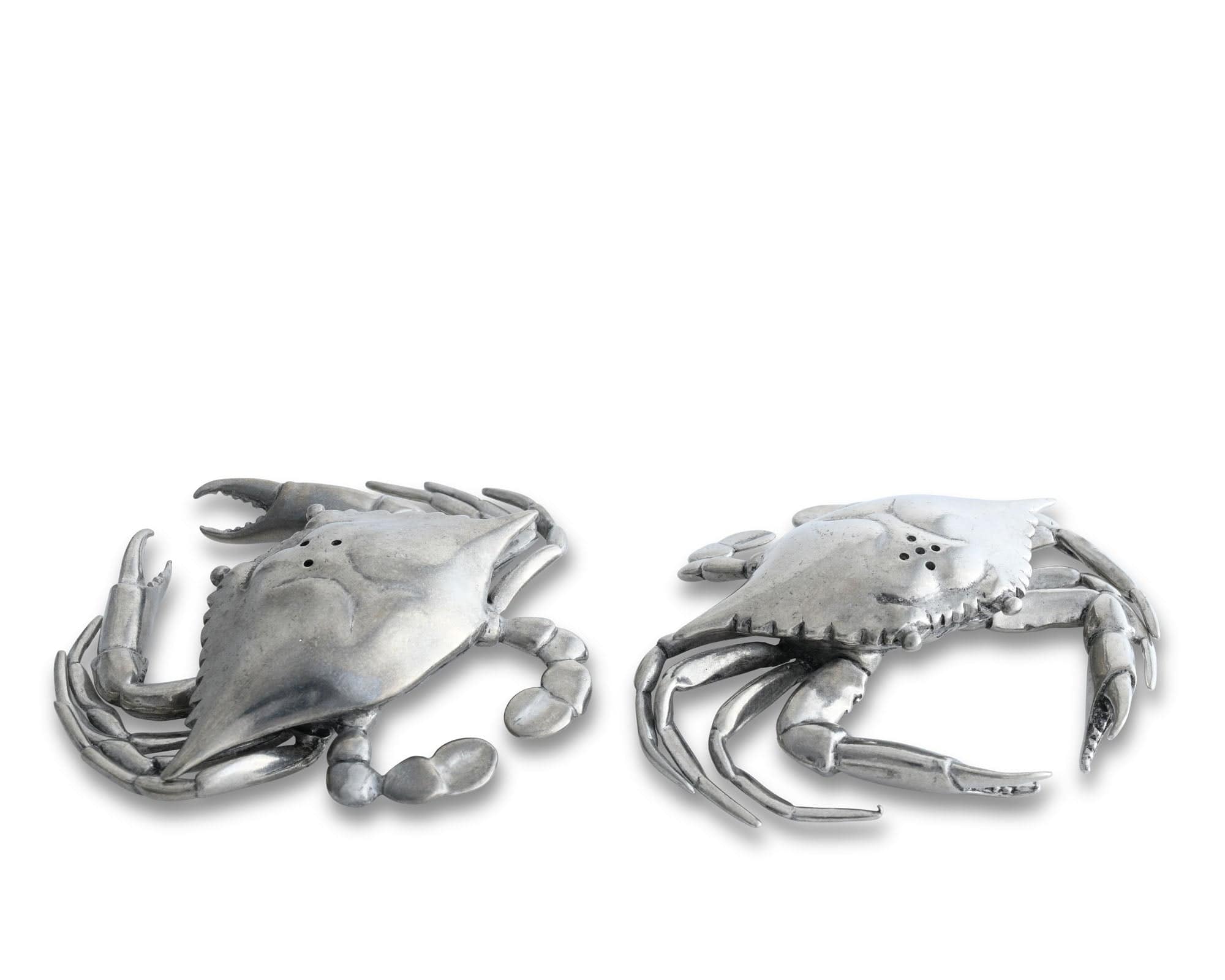 Pewter Blue Crabs Salt & Pepper Set