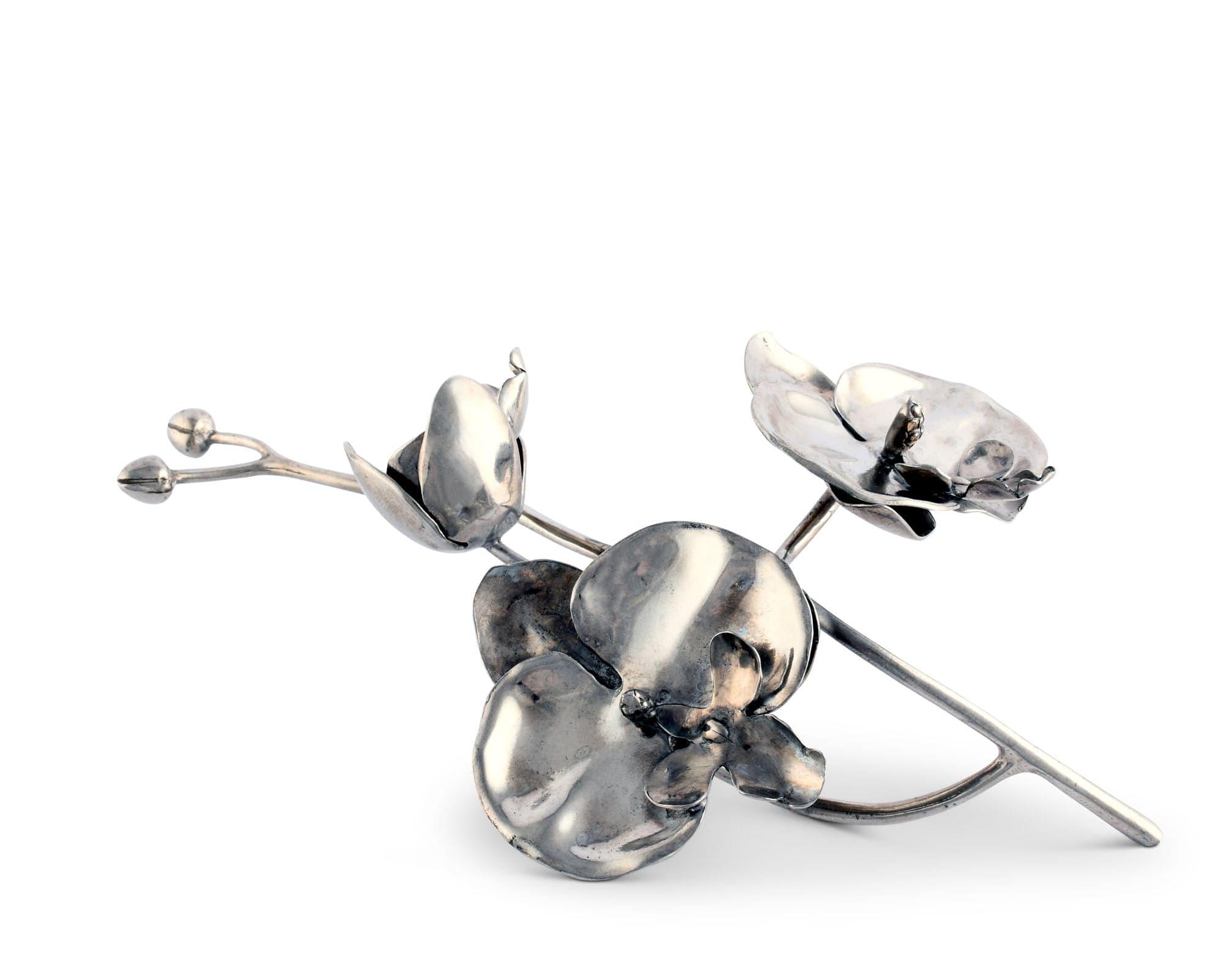 Pewter Orchid Napkin Ring