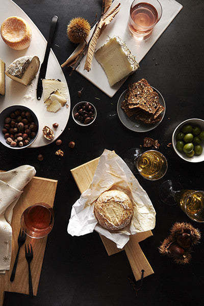 Shell Bisque Small Bowl Indigo - Set of 4
