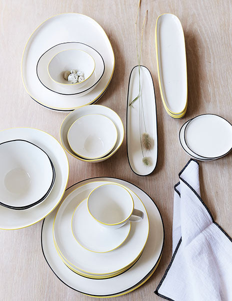 Abbesses 16-piece place setting - Grey