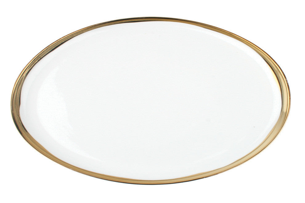 Dauville Platter in Gold