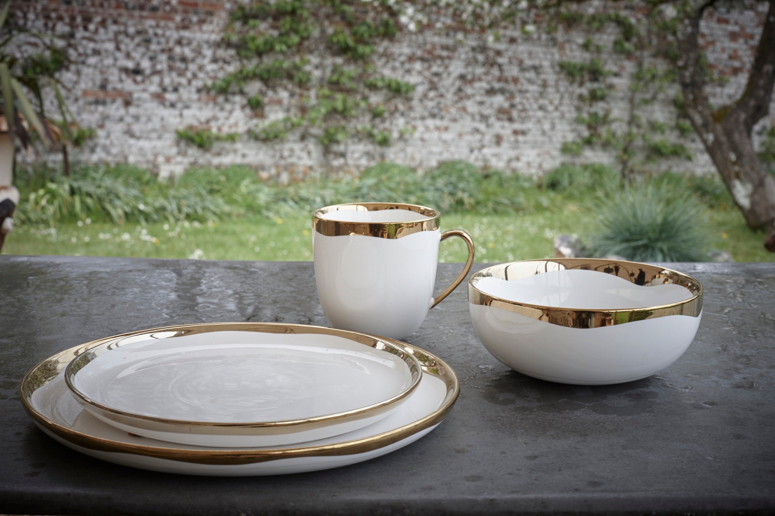 Dauville 20-Piece Service for 4 - Gold