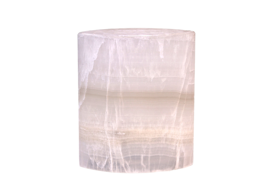 Onyx Elliptical Lamp White