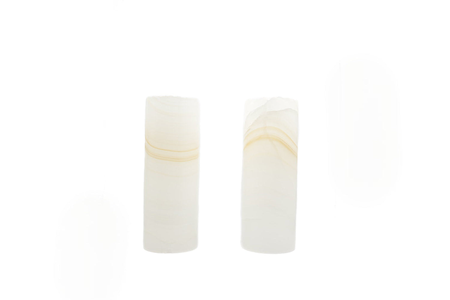 Onyx Cylinder Lamp White