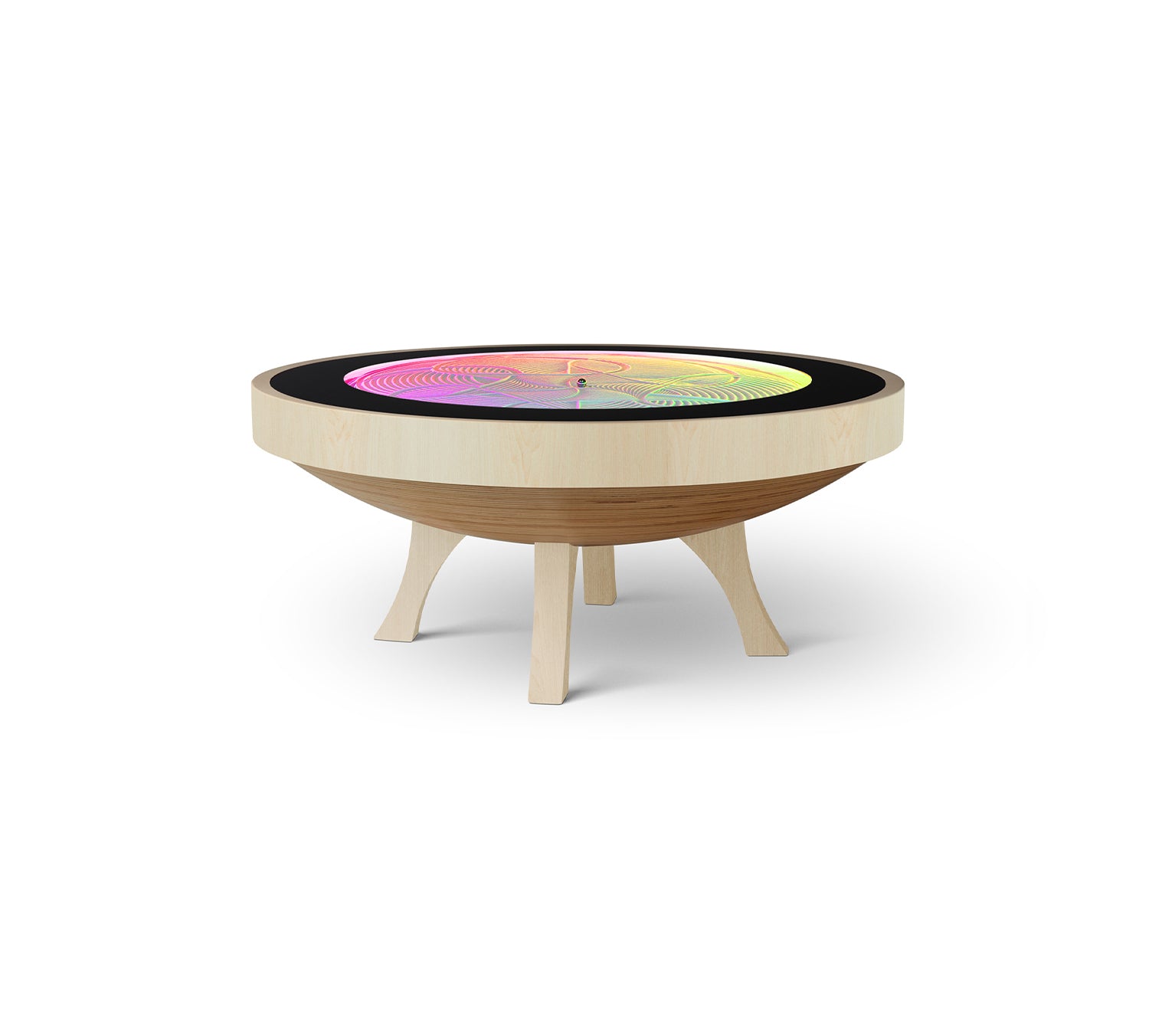 Sisyphus Medium Hardwood Coffee Table