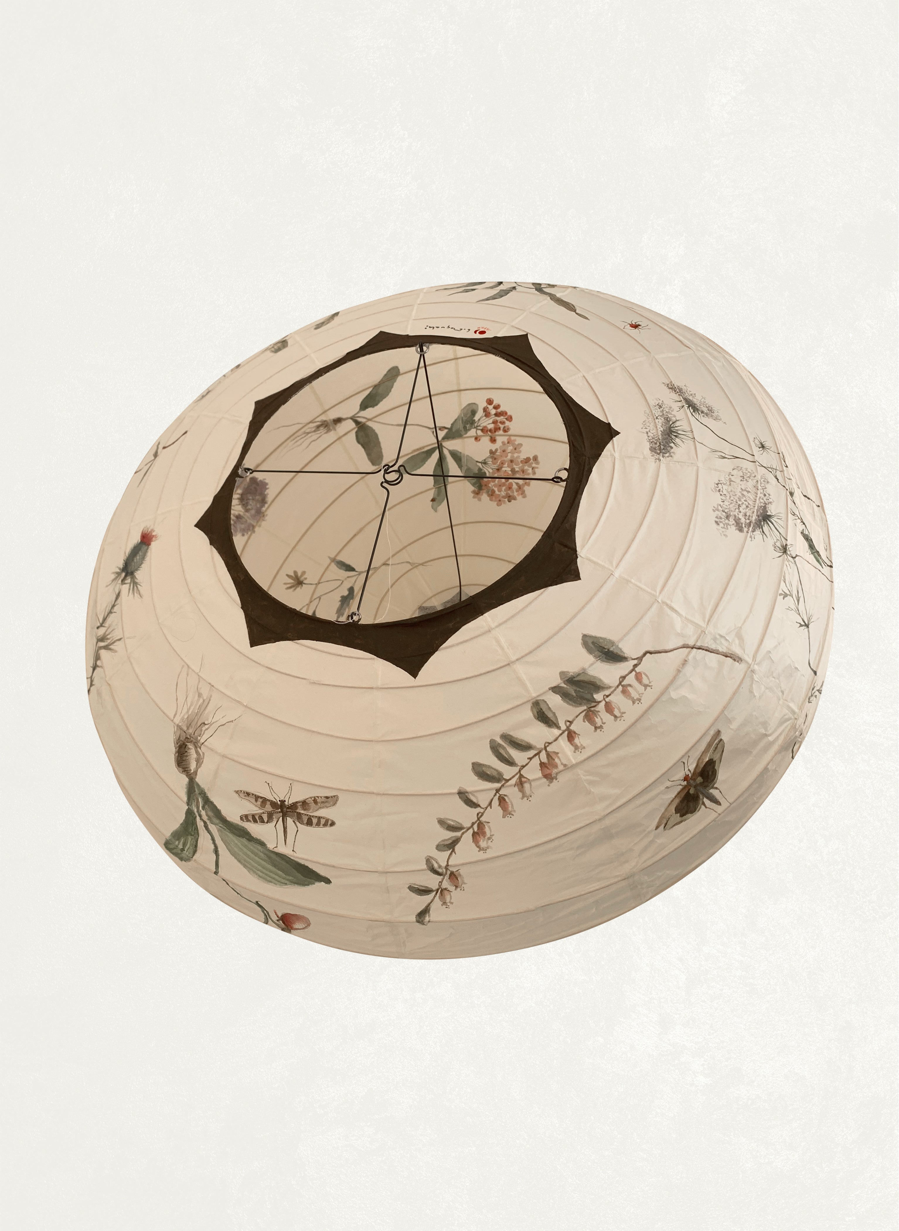 Wildflower Lantern in Oval