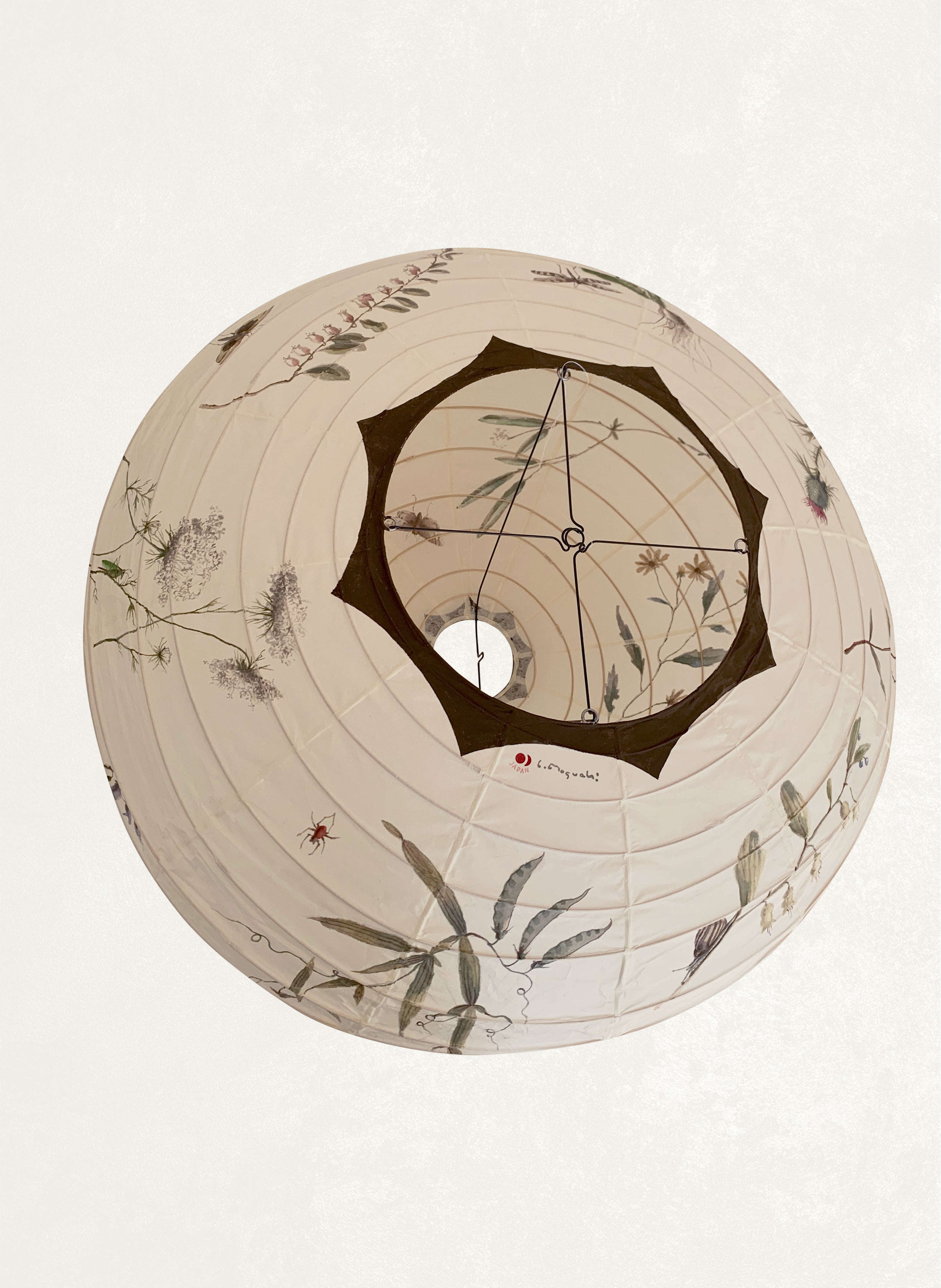 Wildflower Lantern in Oval