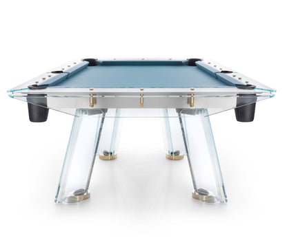Filotto Gold Transparent Glass Pool Table