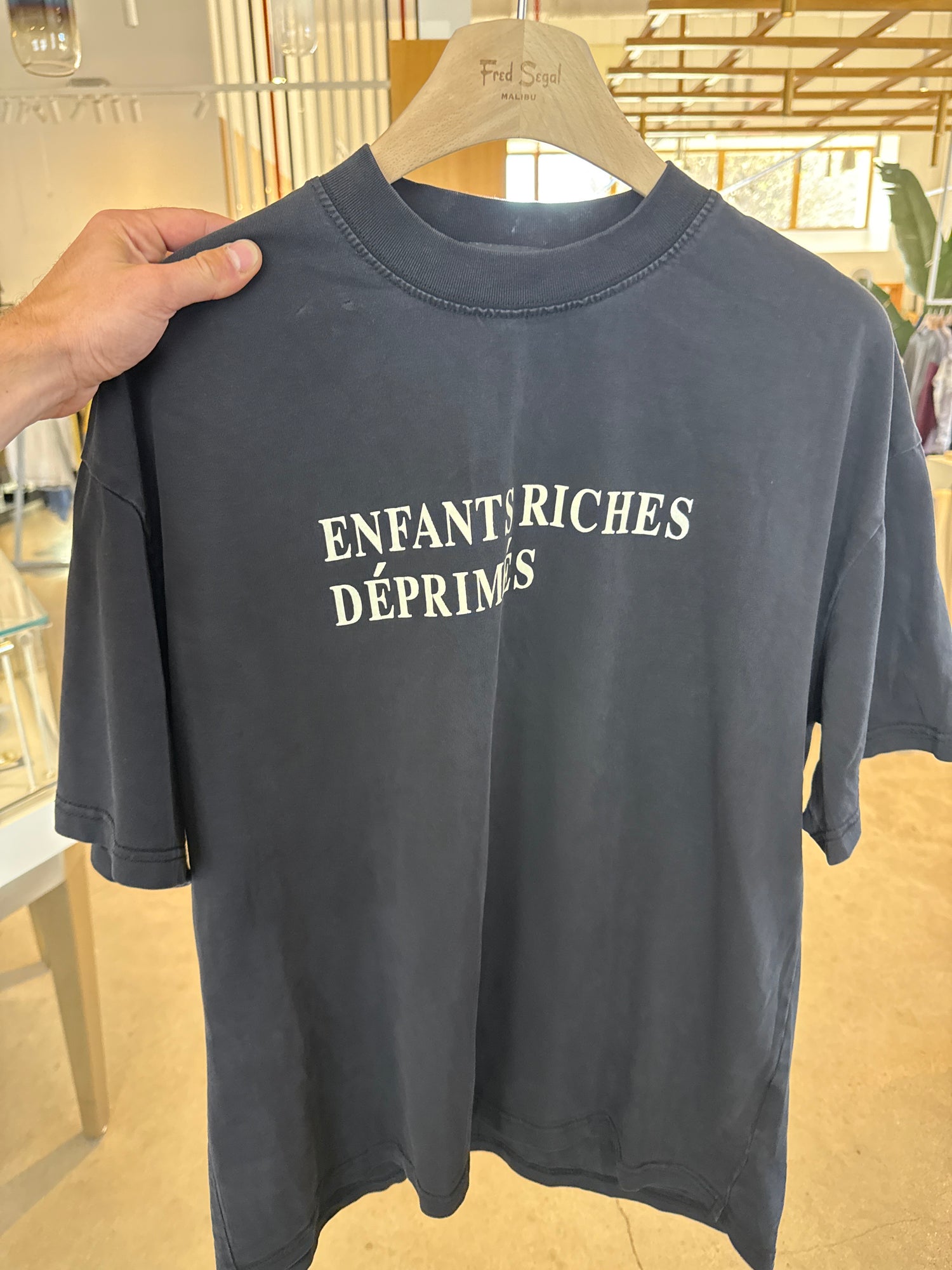 Enfants Riches Déprimés Black Spellout Tee