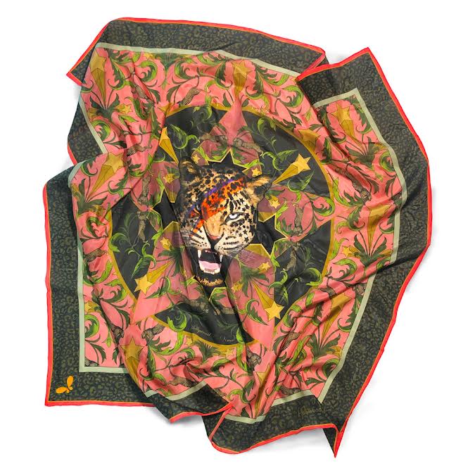 Henelle Large Silk Scarf