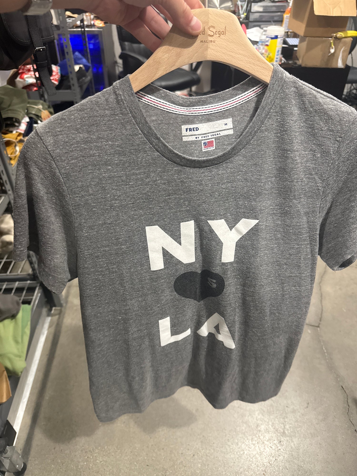 NY LA Fred Segal Tee