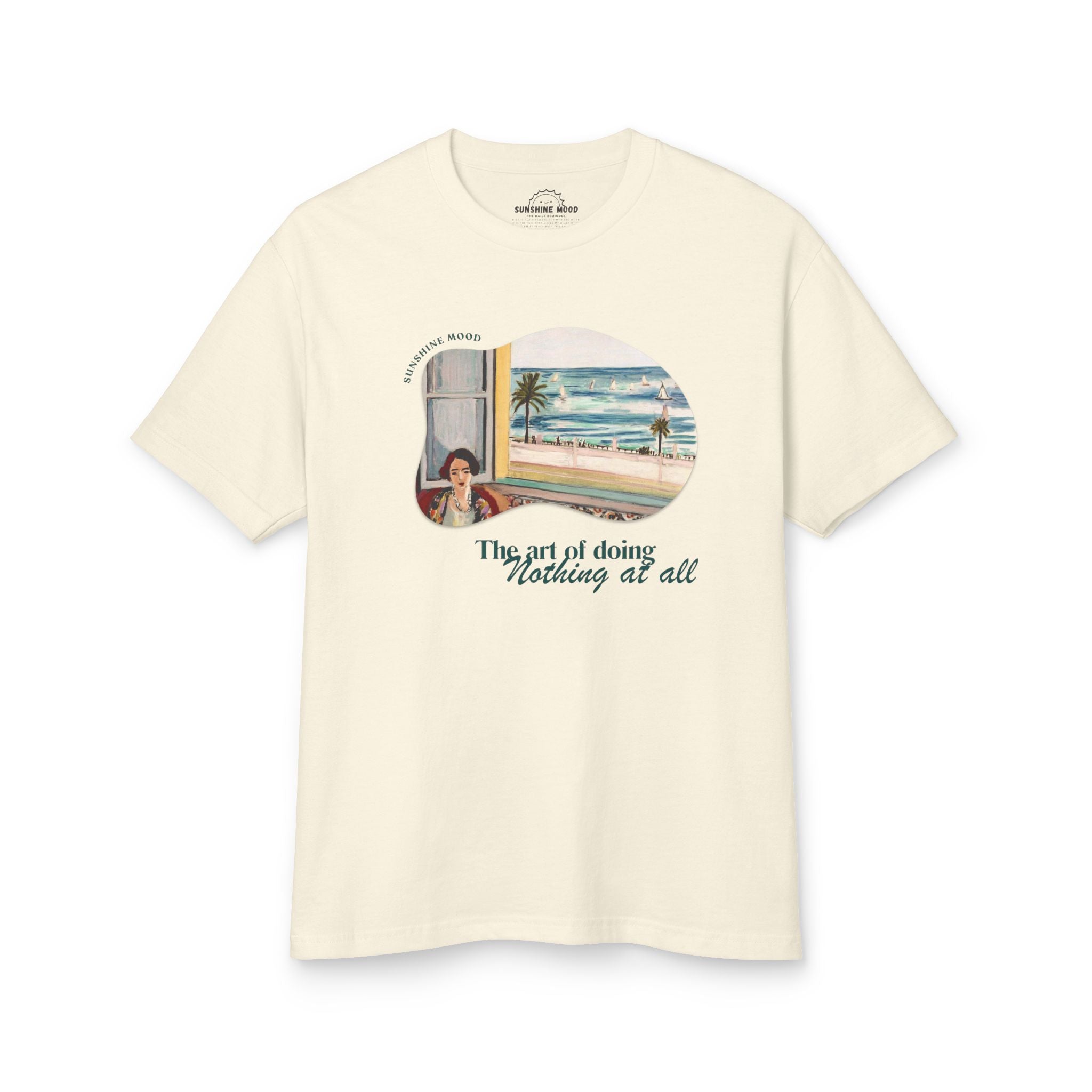 The Art of Doing Nothing at All Beach Tee