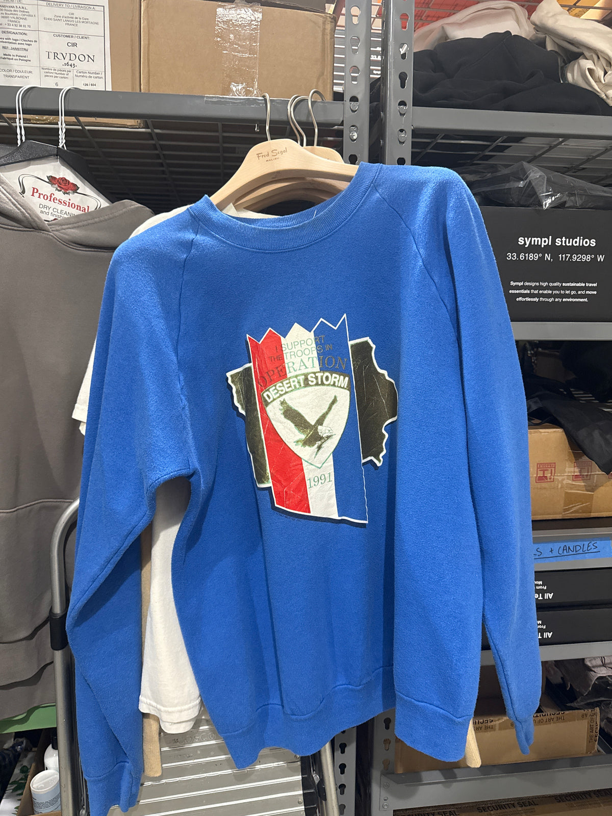 90’s Desert Storm Crewneck