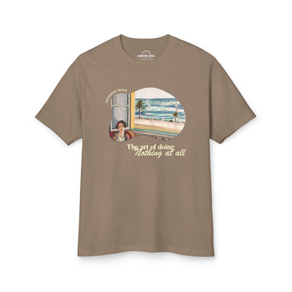 The Art of Doing Nothing at All Beach Tee