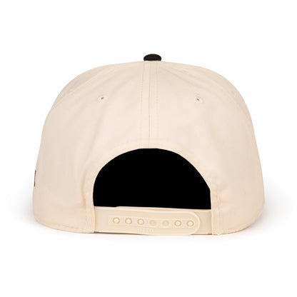 Apres Surf Embroidered Hat - Black &amp; Natural