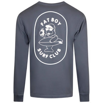 Hose Water Long Sleeve Tee - Saltwater Blue