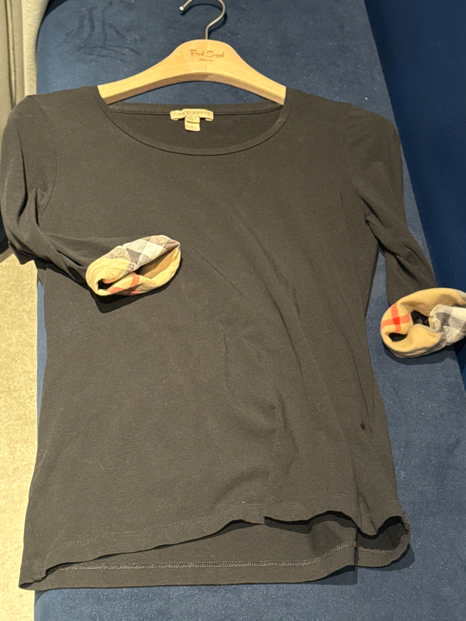 Women’s Long Sleeve Burberry Shirt