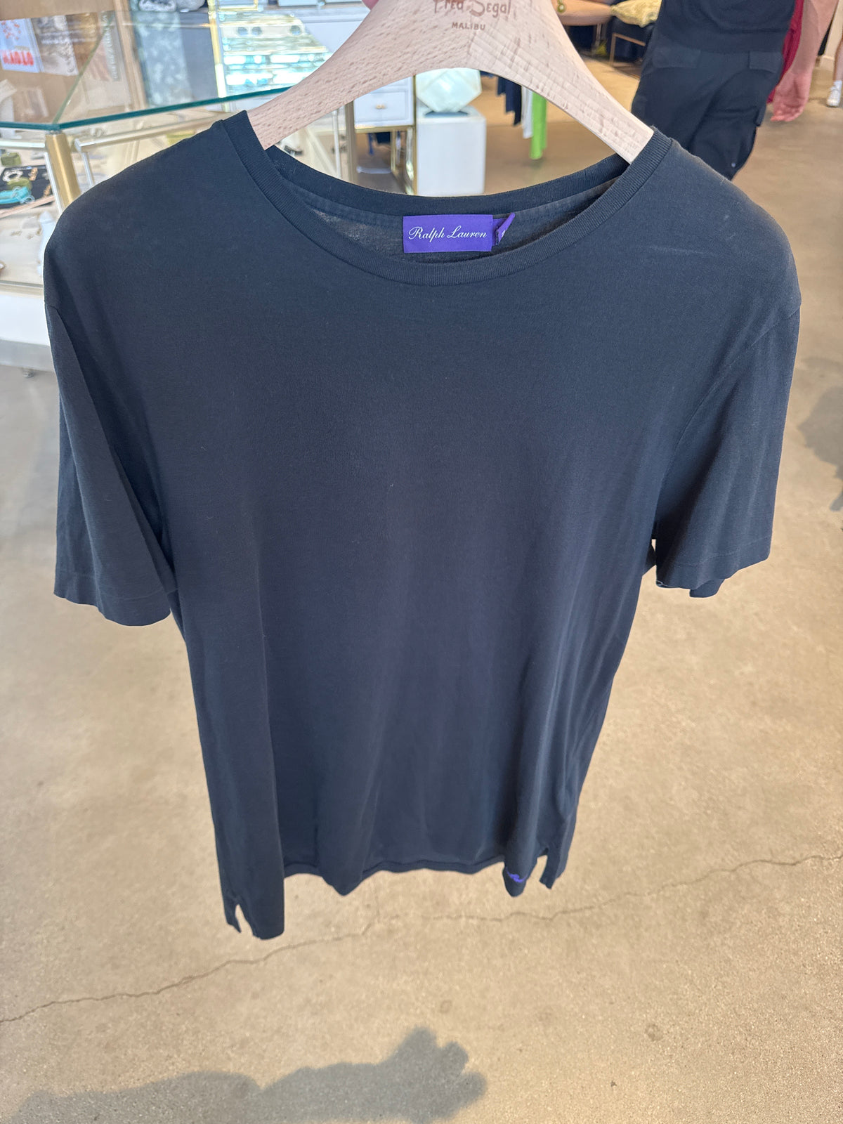 Ralph Lauren Purple Label Black Tee