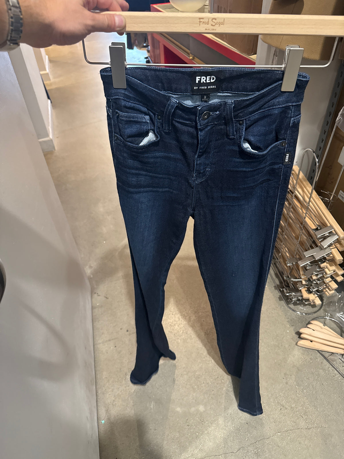 Fred Segal Dark Wash Bell Bottoms