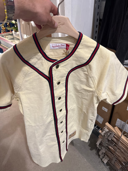 Fred Segal “61” Corduroy Baseball Jersey