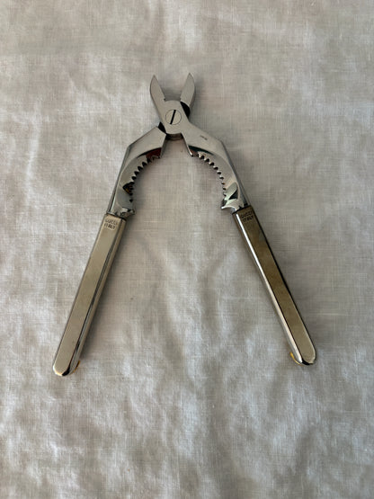 GUCCI 1980’s Vintage Two Tone Silver and Gold Horse Bit Nut Cracker