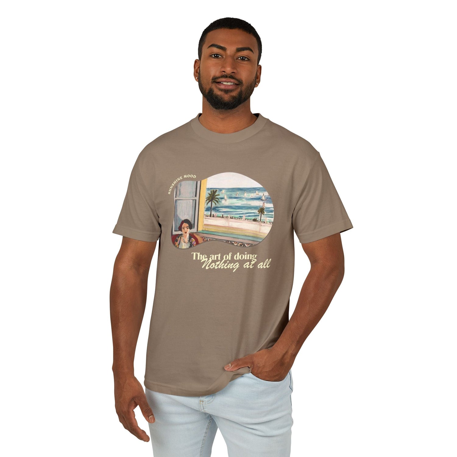 The Art of Doing Nothing at All Beach Tee