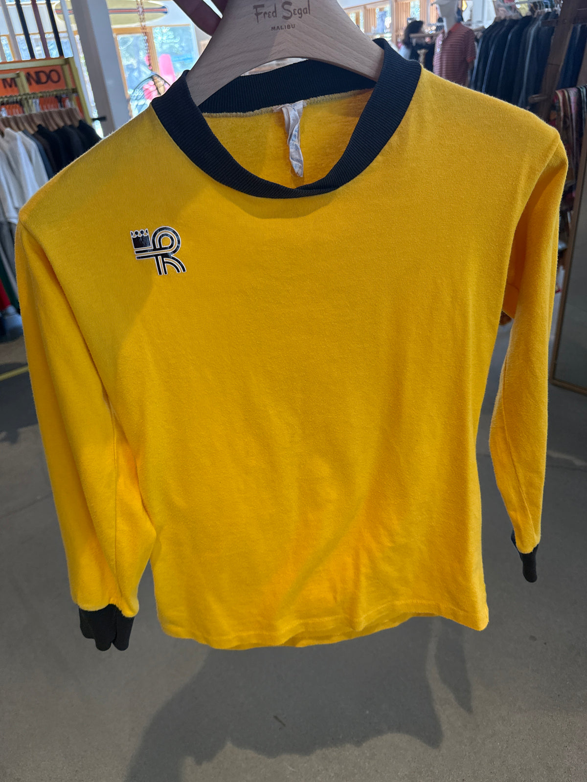 80’s Yellow Long Sleeve Tee