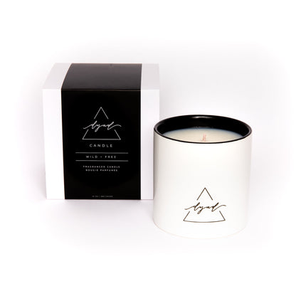 Wild + Free | Hand-Poured Ceramic Candle