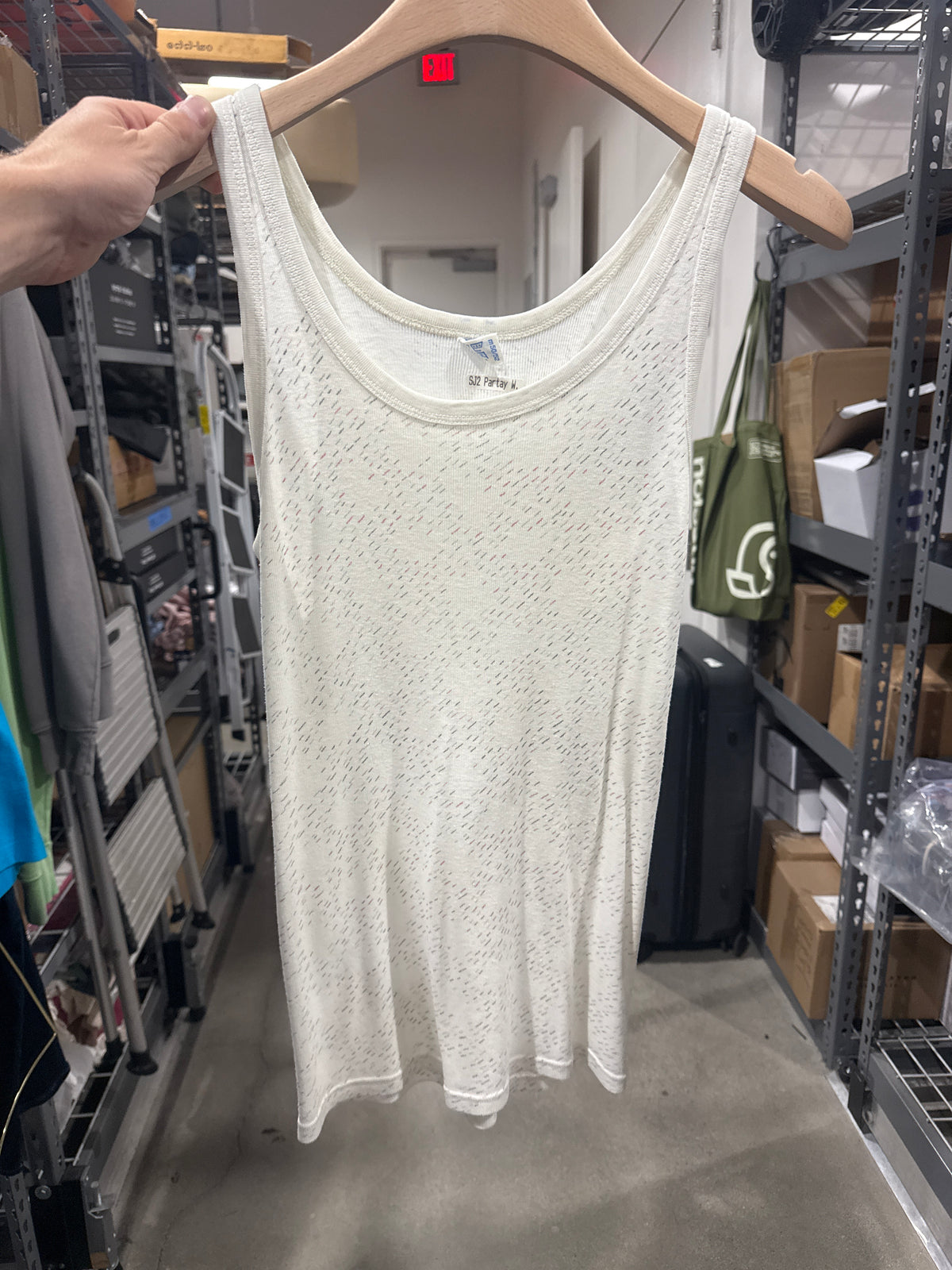 Vintage Cream Tank Top