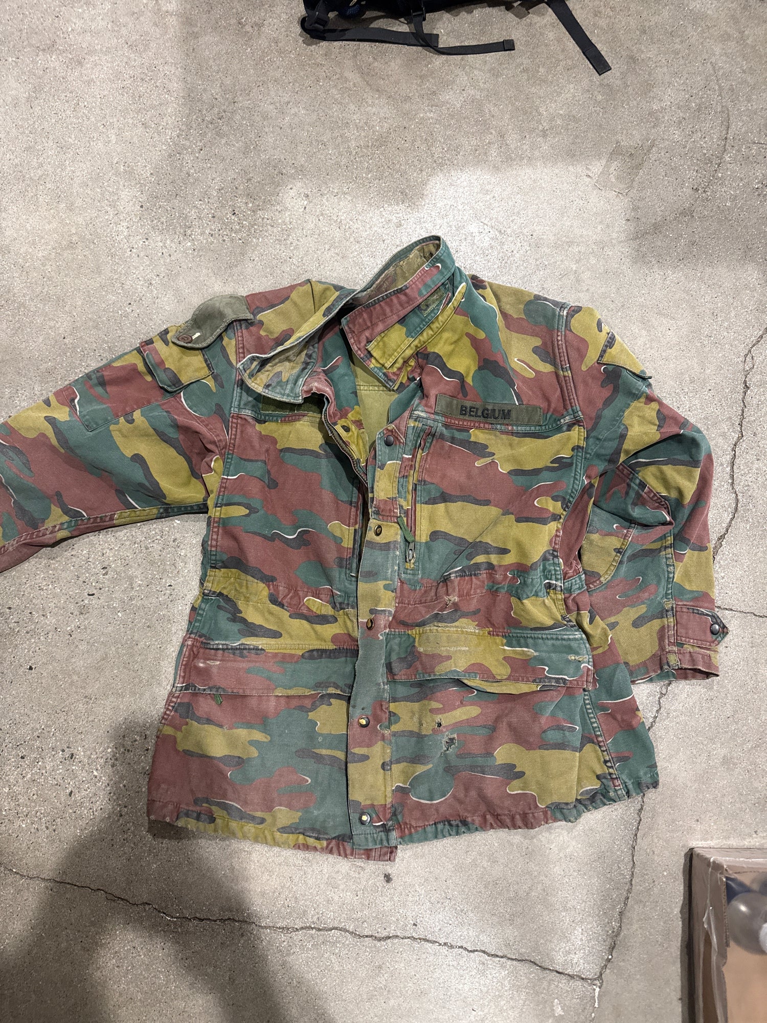 Belgian Military Jacket