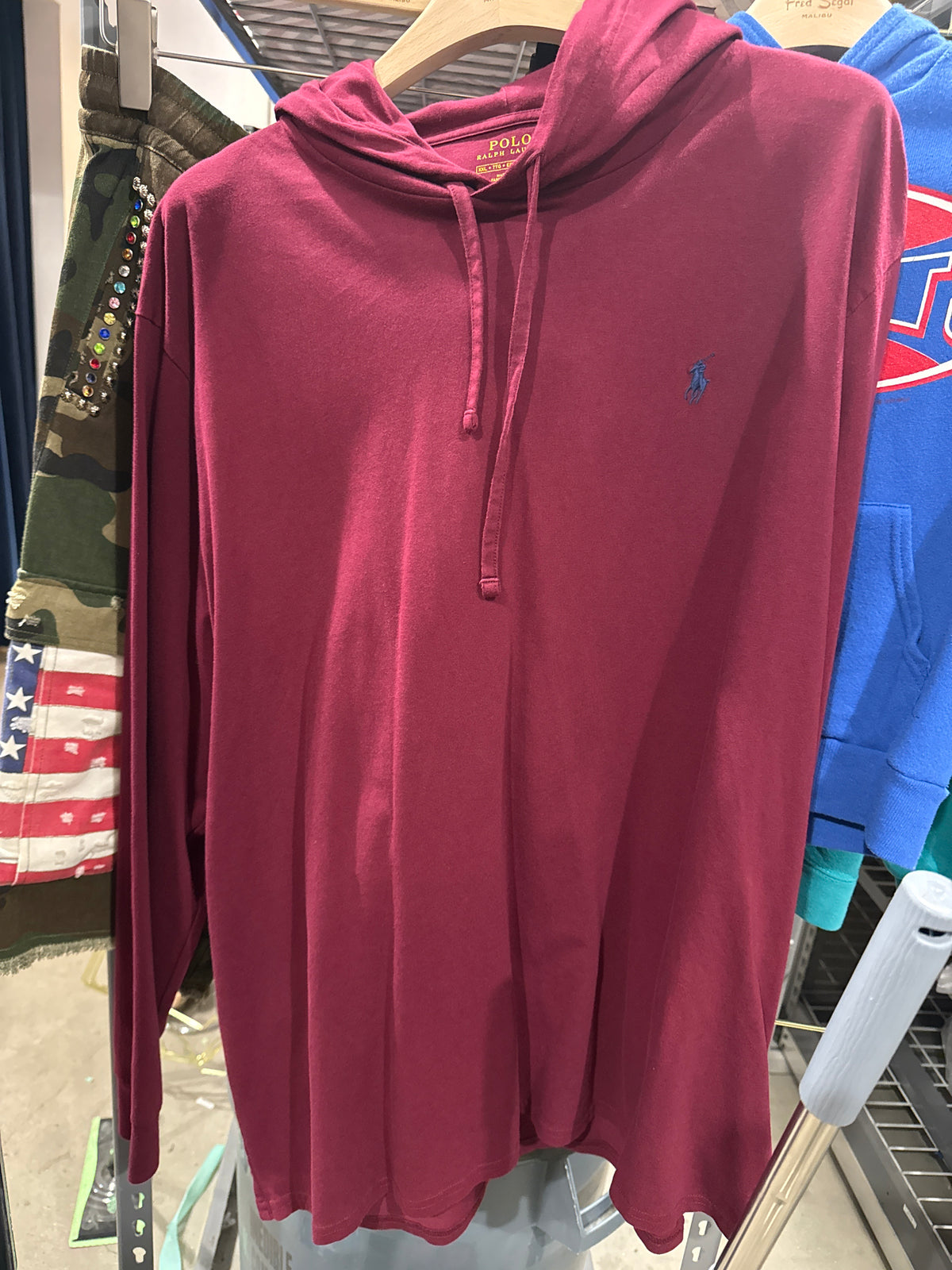 Polo Ralph Lauren Maroon Hoodie