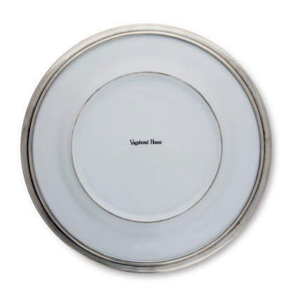 Classic Pewter Rim Salad Plate