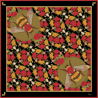 Henelle Large Silk Scarf