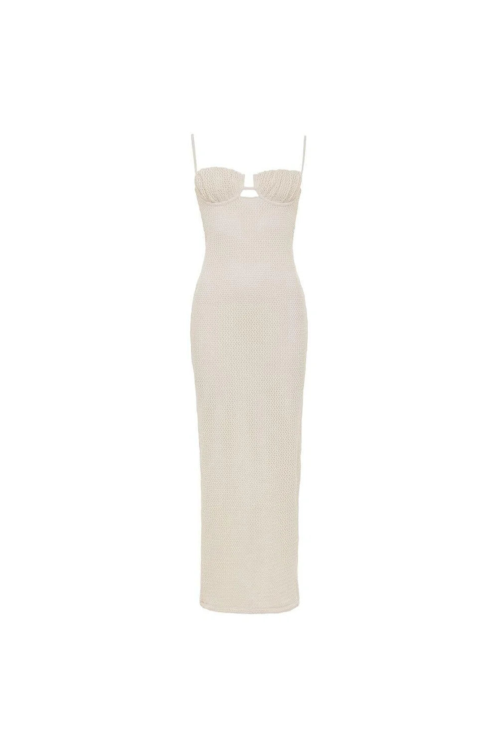 Petal Long Slip Dress