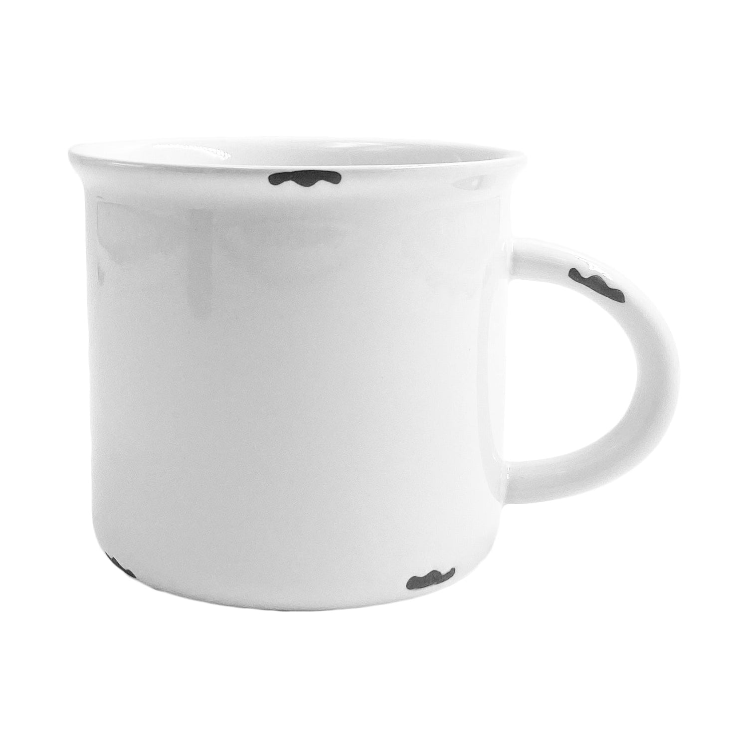 Tinware Mug Gift Set- Black &amp; White