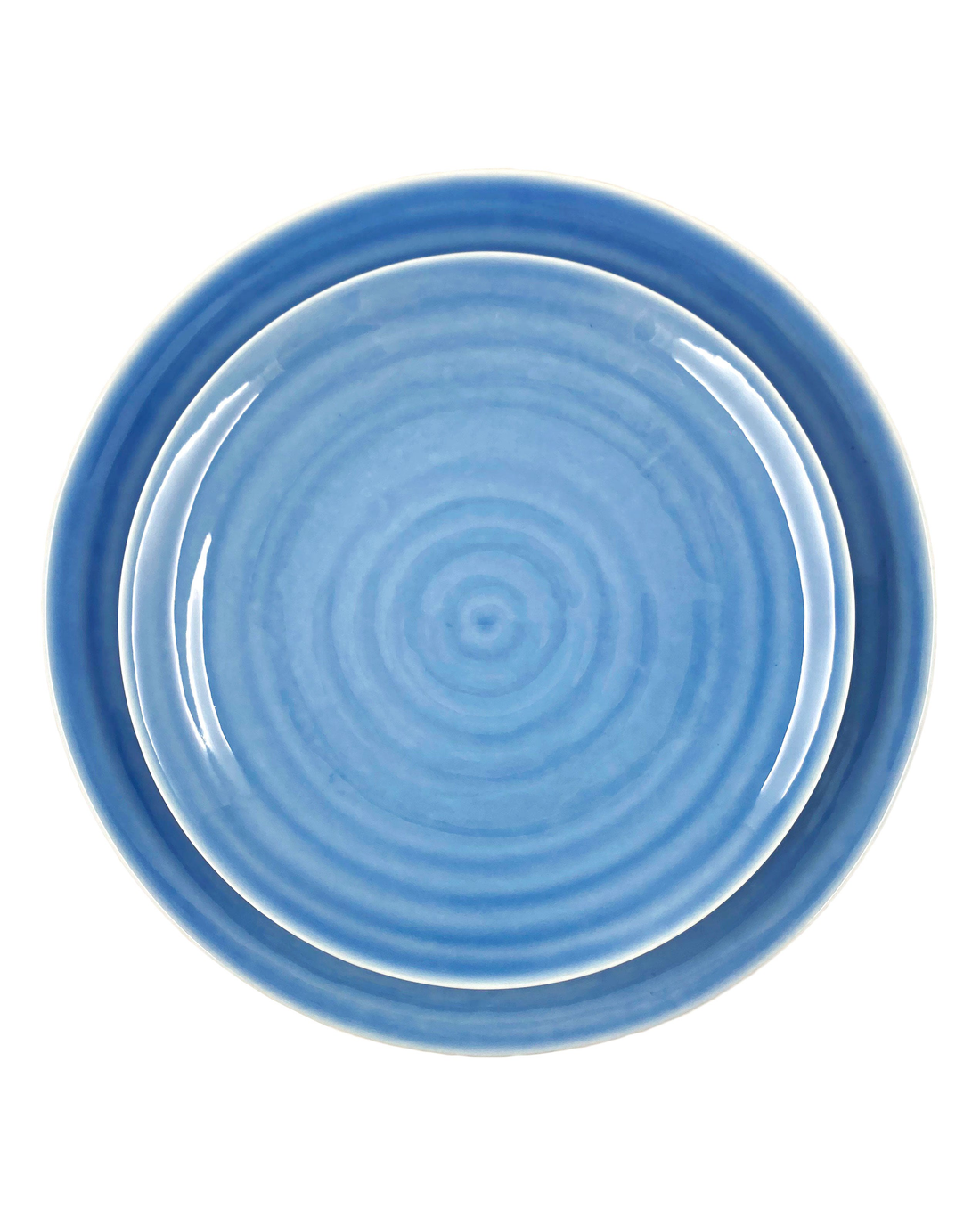 Daniel Smith Salad Plate - Set of 4 - Blue