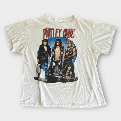 1987 Motley Crue Vintage Band Promo Tee Shirt