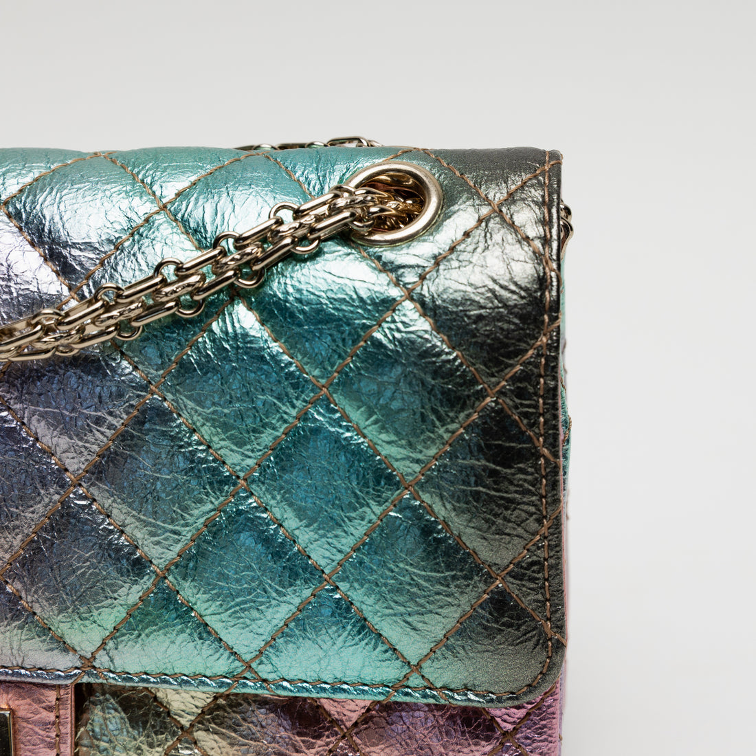 Chanel 2020 2.55 Multicolor Reissue Crossbody Bag