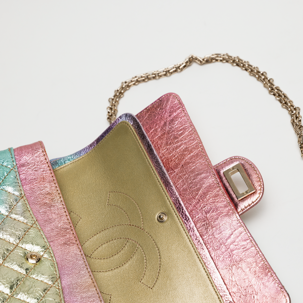 Chanel 2020 2.55 Multicolor Reissue Crossbody Bag