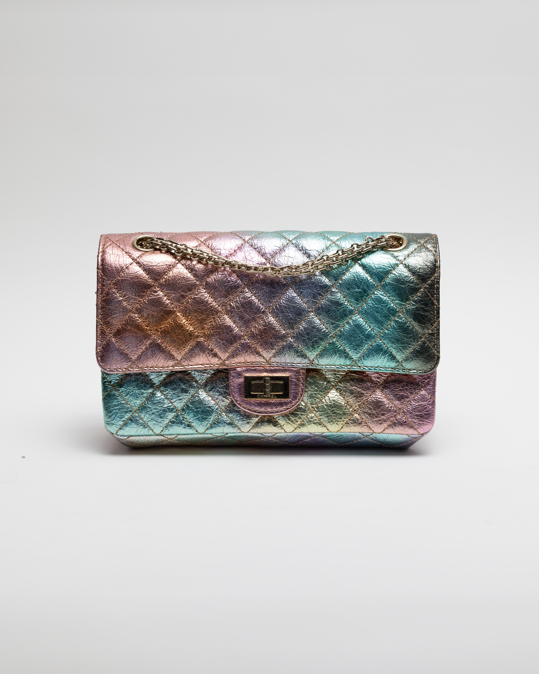 Chanel 2020 2.55 Multicolor Reissue Crossbody Bag