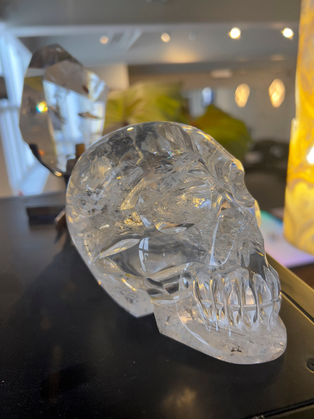 Clear Quartz Skull