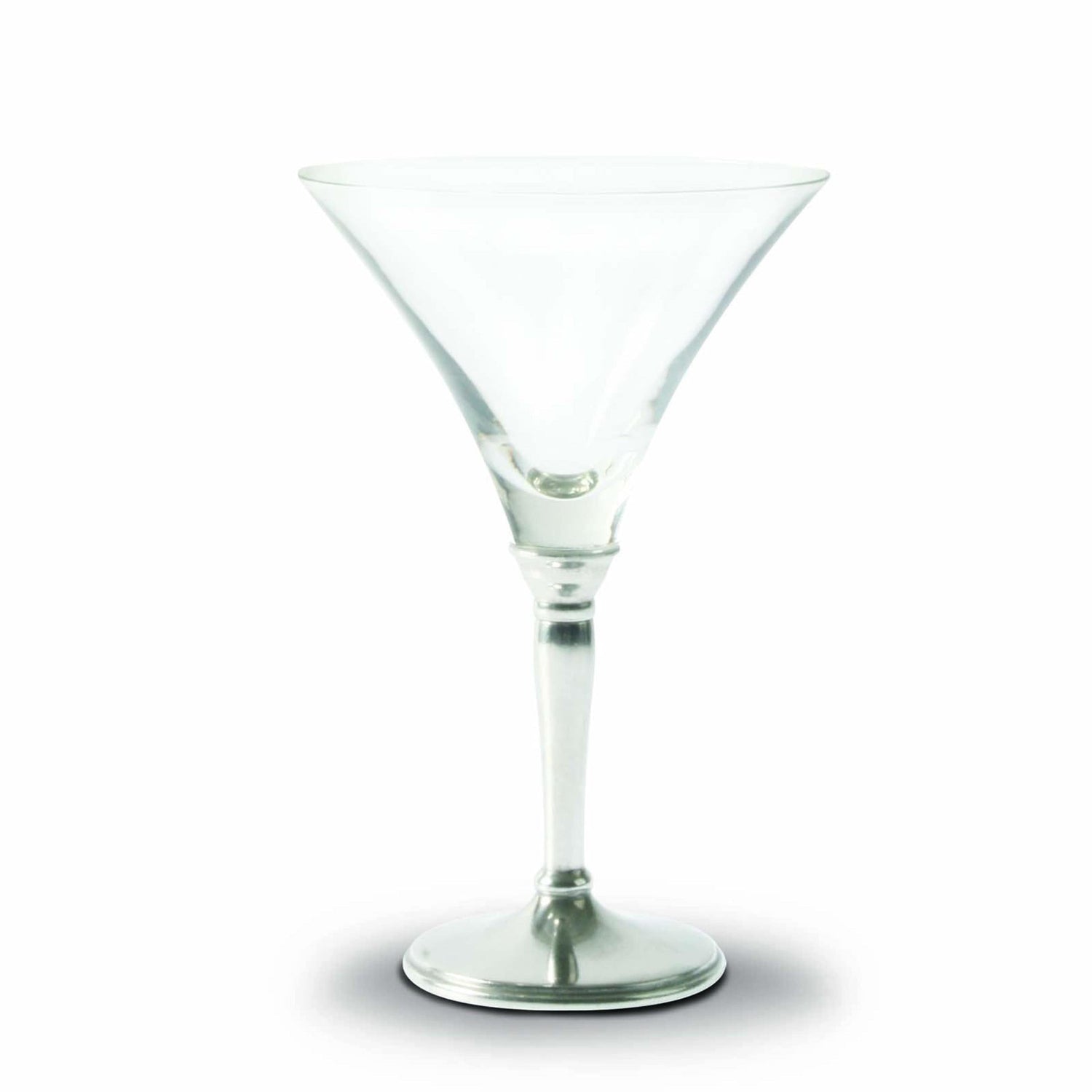 Classic Pewter Stem Cocktail Glass