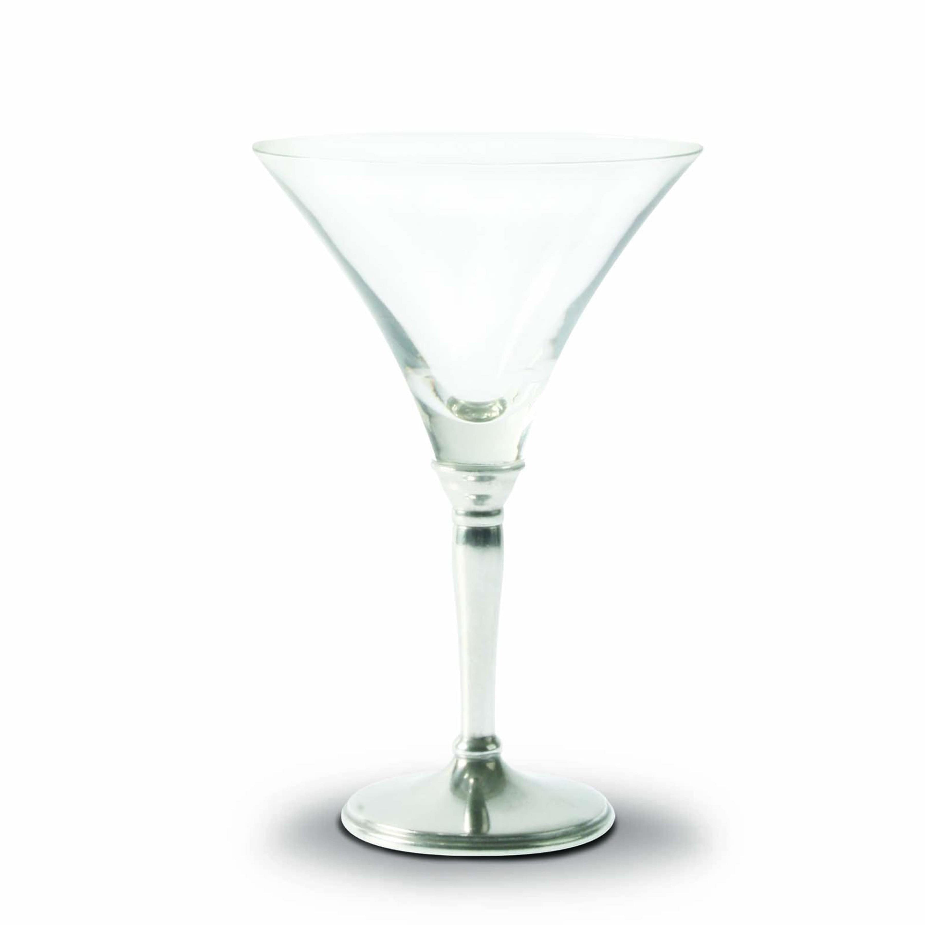 Classic Pewter Stem Cocktail Glass