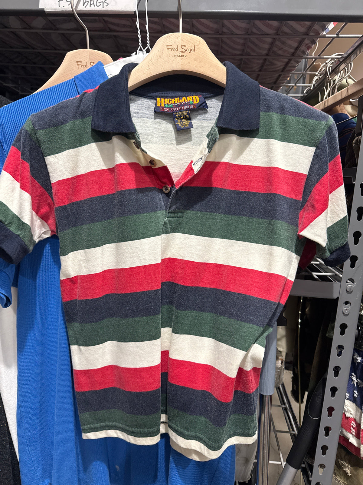 Vintage Striped Polo