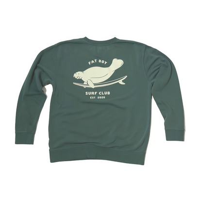 Duck Dive Crewneck Sweatshirt - Alpine Green