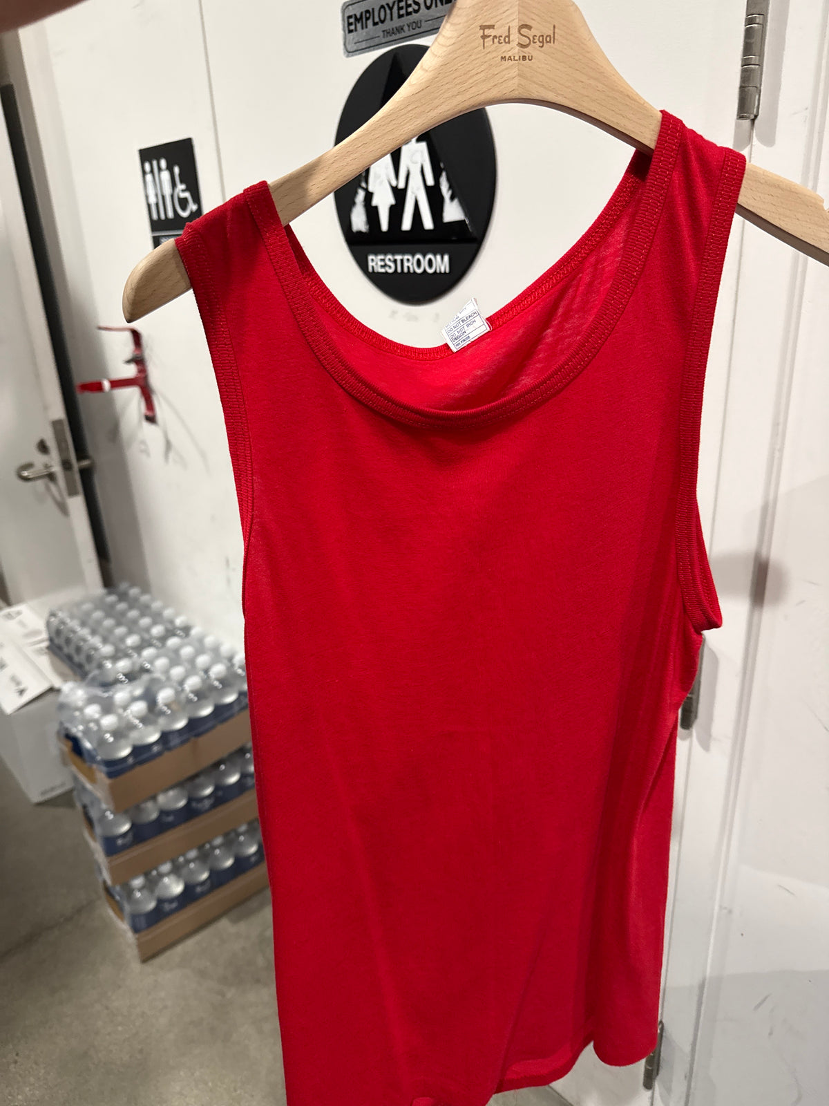 Vintage Red Tank Top
