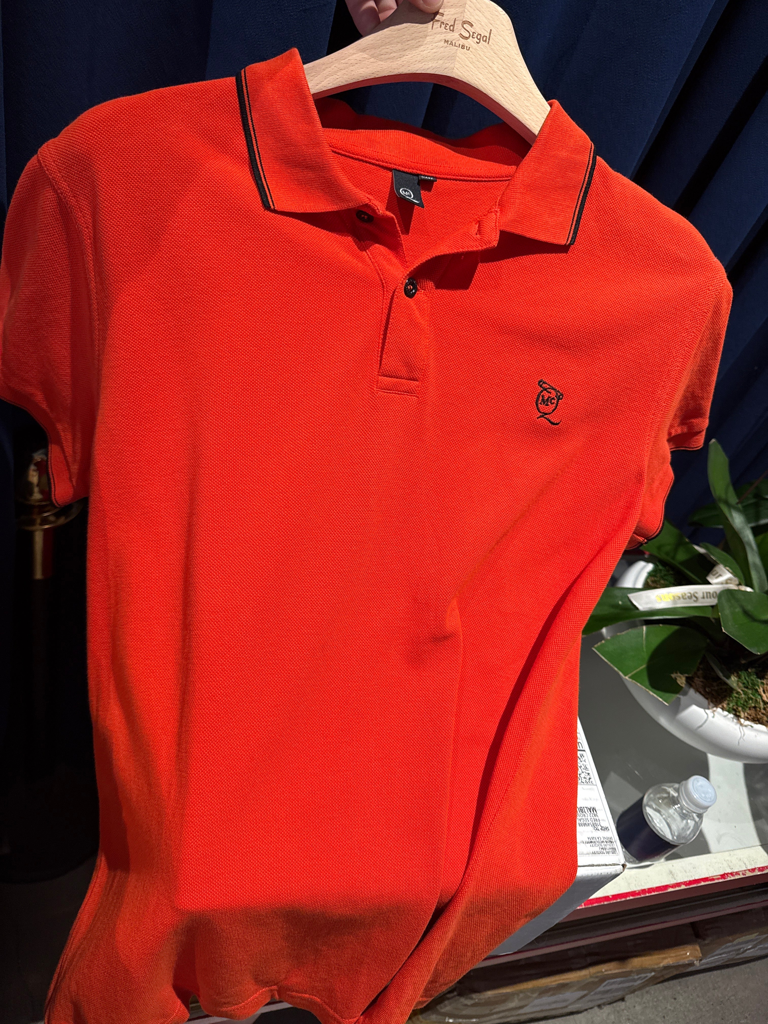 Alexander McQueen Red Polo