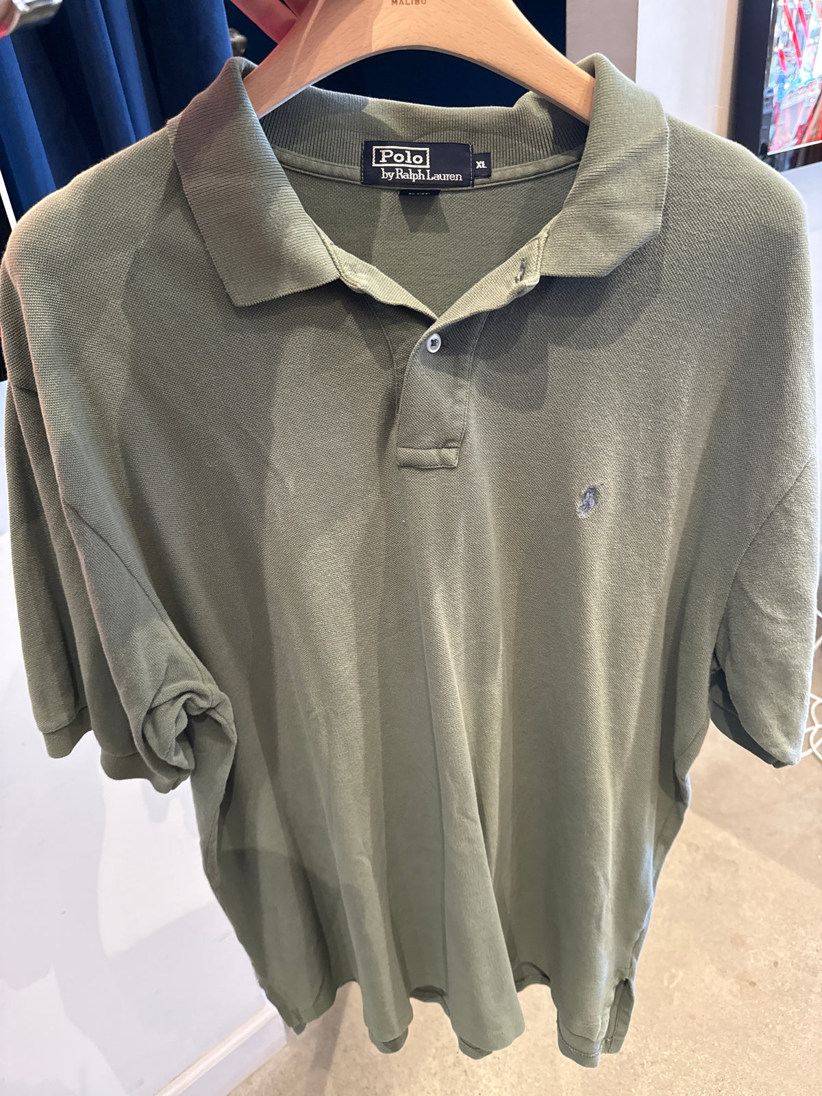 90’s Ralph Lauren Olive Polo