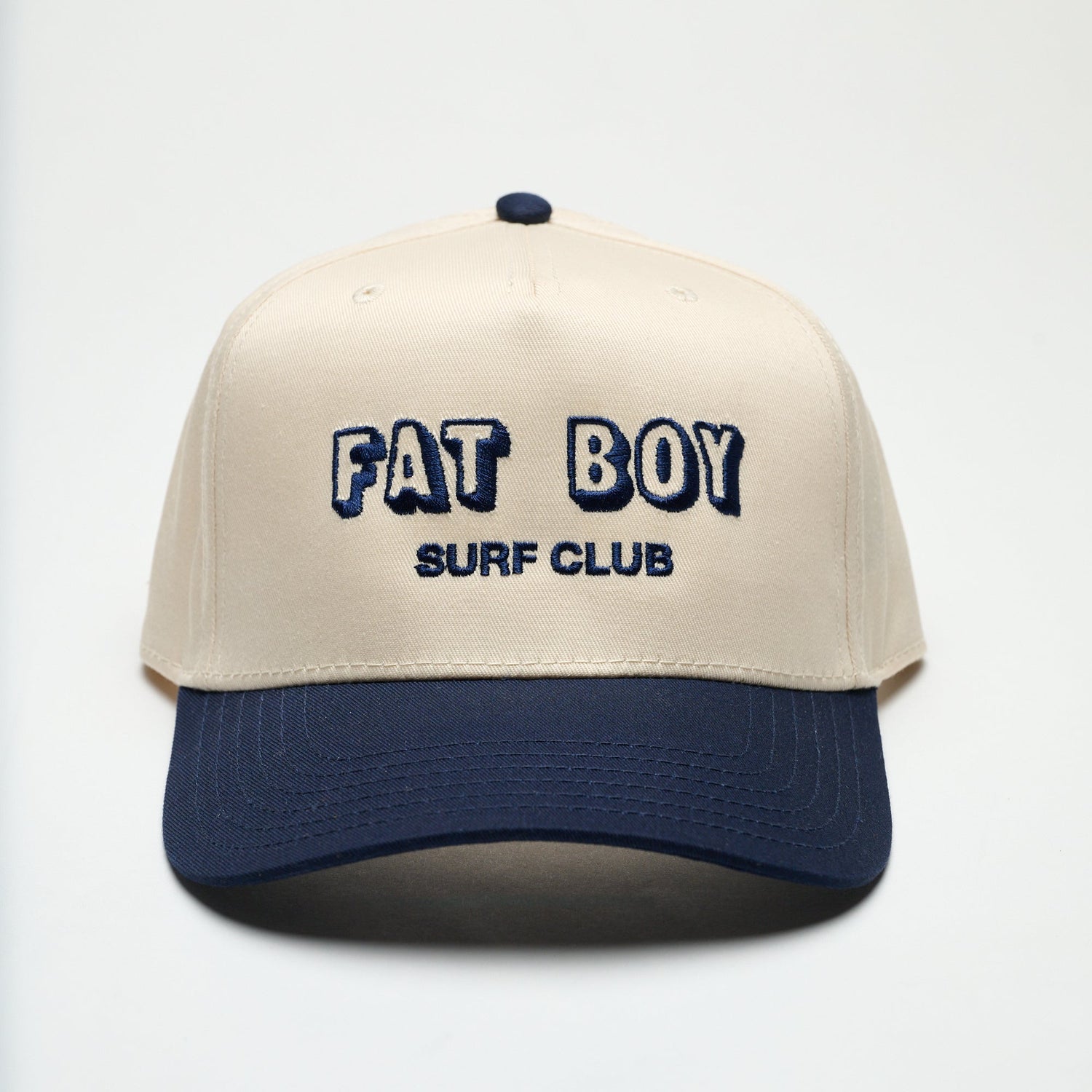 FBSC Coastal Canvas Hat - Navy &amp; Natural